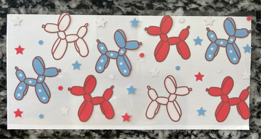 237 Balloon Dog wrap