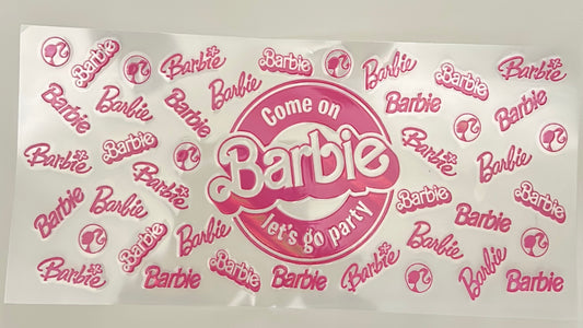 552 Barbie 1 holographic wrap