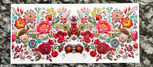 153 Flowers wrap