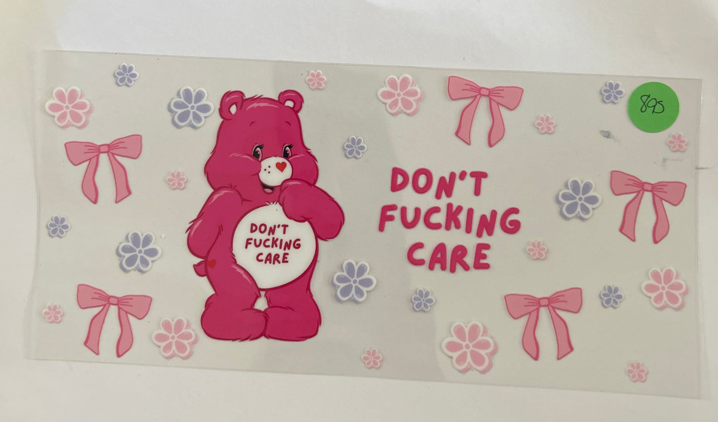 895 naughty words Care Bears  wrap
