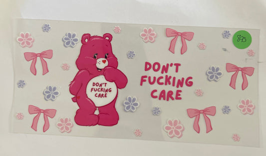 895 naughty words Care Bears  wrap