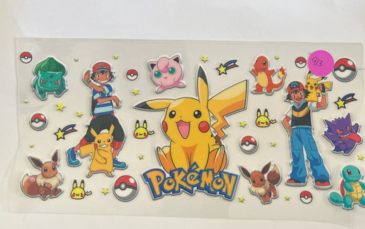 913 Pokémon wrap