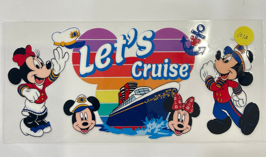 1012 Mickey & friends cruise wrap