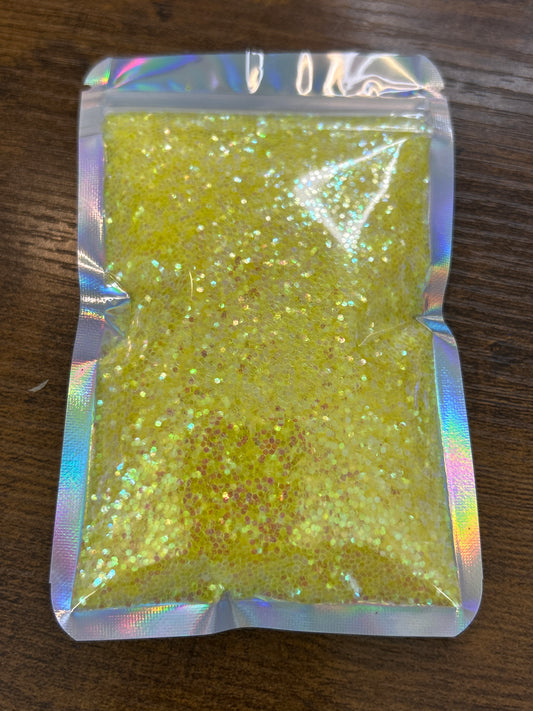 Yellow small chunky