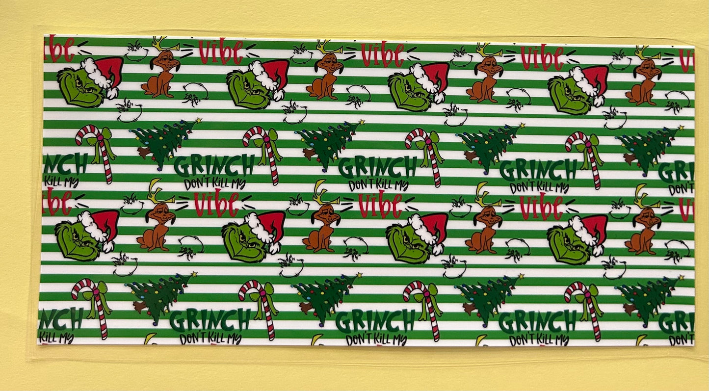 646 Grinch wrap