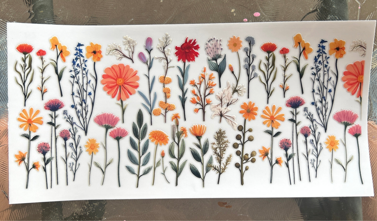 260 Flowers wrap