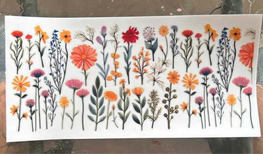 260 Flowers wrap