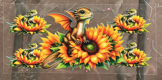 432 Sunflower Dragon wrap