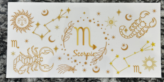 172 Zodiac Scorpio wrap