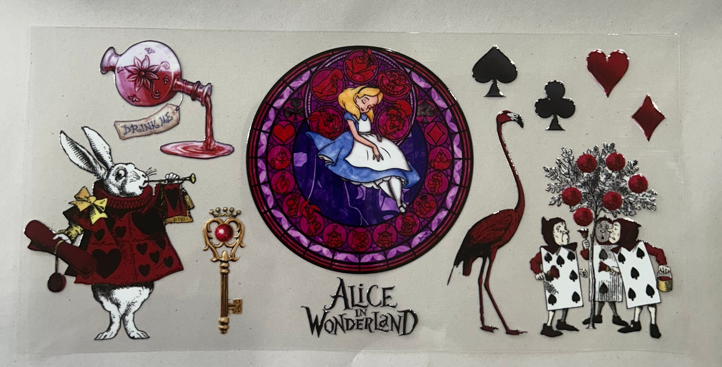 575 Alice in wonderland wrap