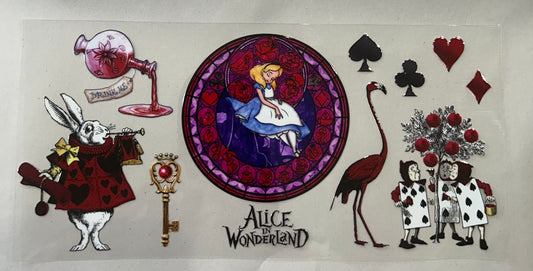 575 Alice in wonderland wrap