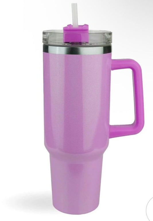 40 oz Handled Tumbler Standard Glossy -