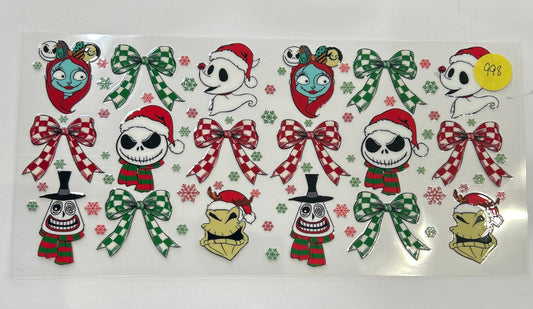 998 nightmare before Christmas wrap