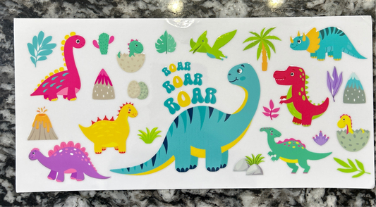 158 Dinosaur wrap