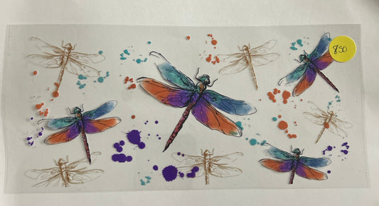850 dragonflies