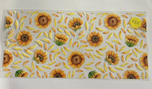 853 flowers wrap