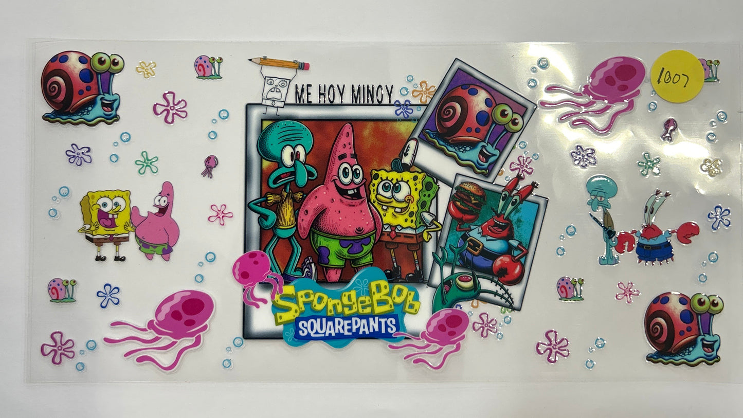 1007 SpongeBob SquarePants wrap