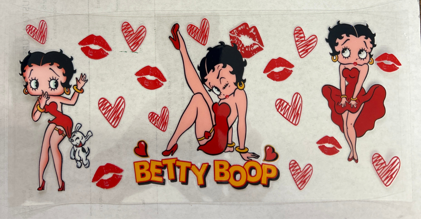 368 Betty Boop wrap