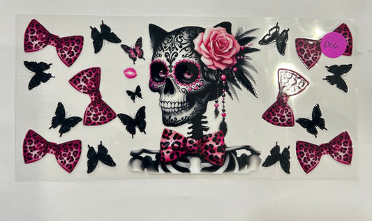 1006 gothic skeleton wrap