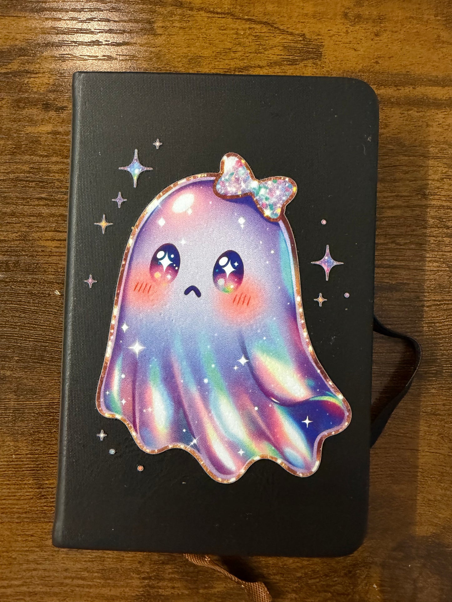 Small Black Ghost Notebook