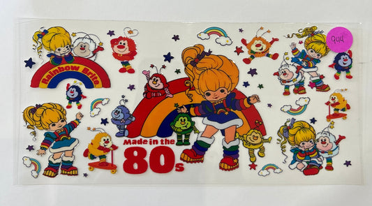 944 rainbow brite wrap
