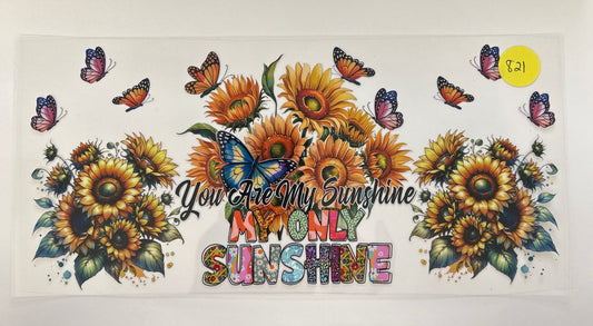 821 sunflower wrap