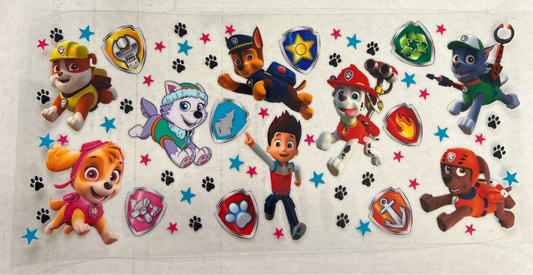 364 Paw patrol wrap