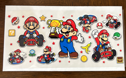 128 Mario Bros wrap