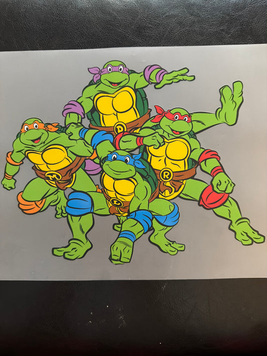 17 Ninja Turtle Transfer