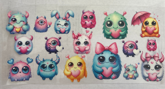378 Cute Little monsters wrap