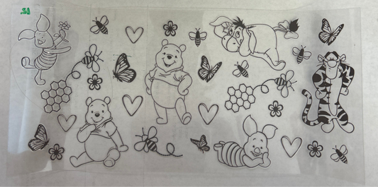 372 Winnie the Pooh wrap