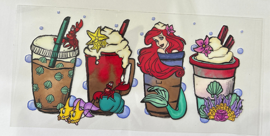 333 Coffee mermaid wrap