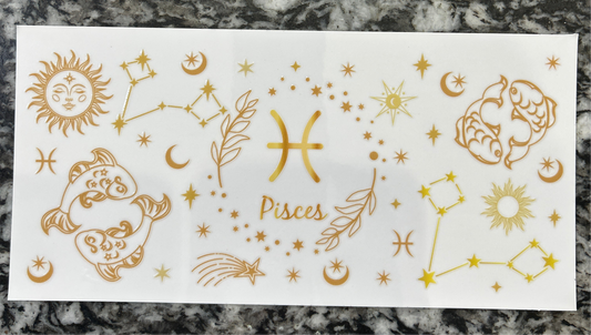 176 Zodiac Pisces wrap