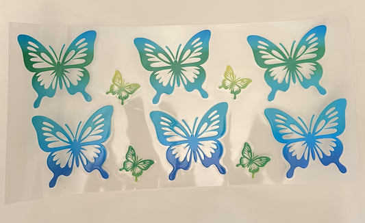 566 Butterfly holographic