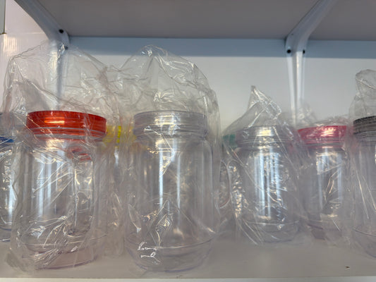 Mason jar snowglobe ( first come first serve on colored lids )