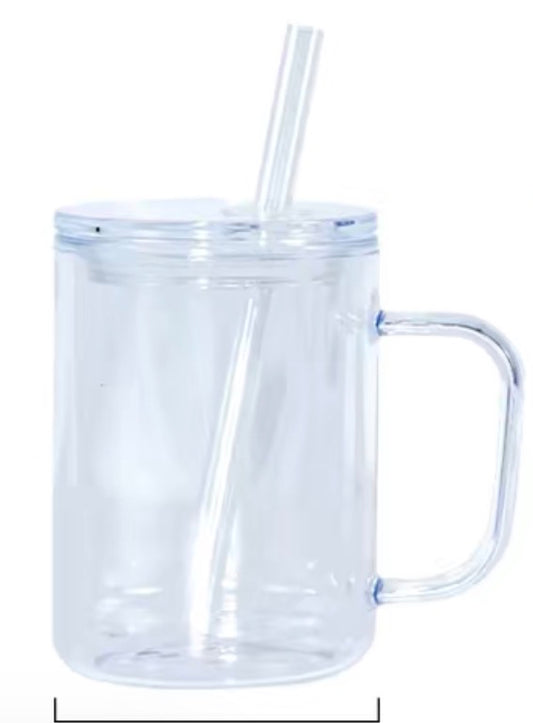 17oz acrylic snowglobe coffee cup