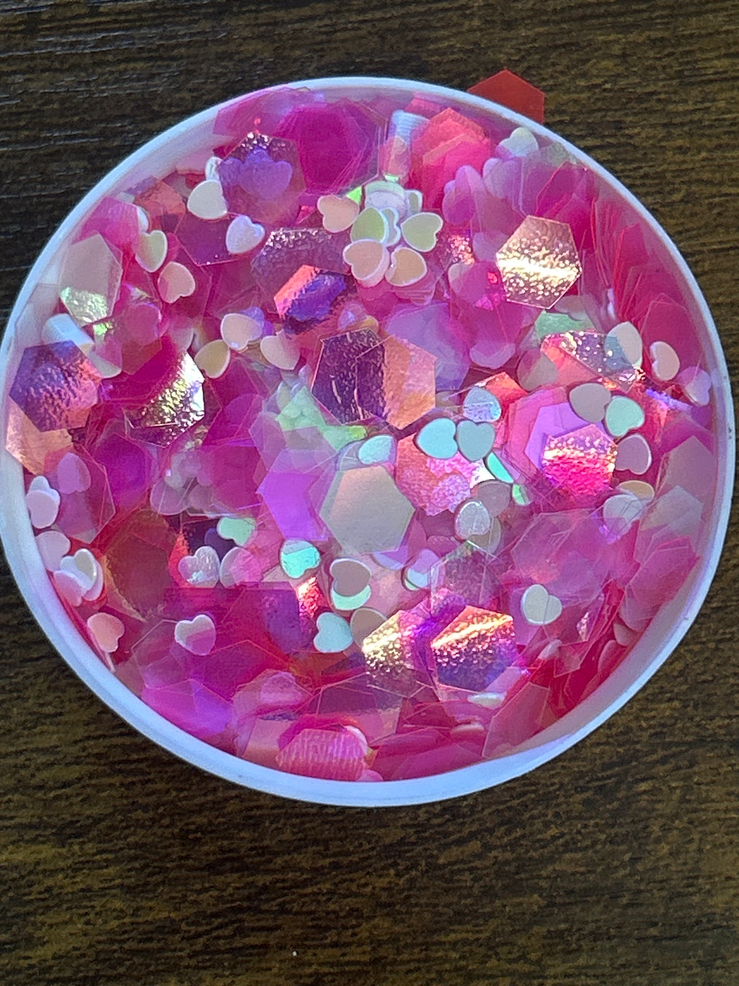 Pink Shapes & Hearts