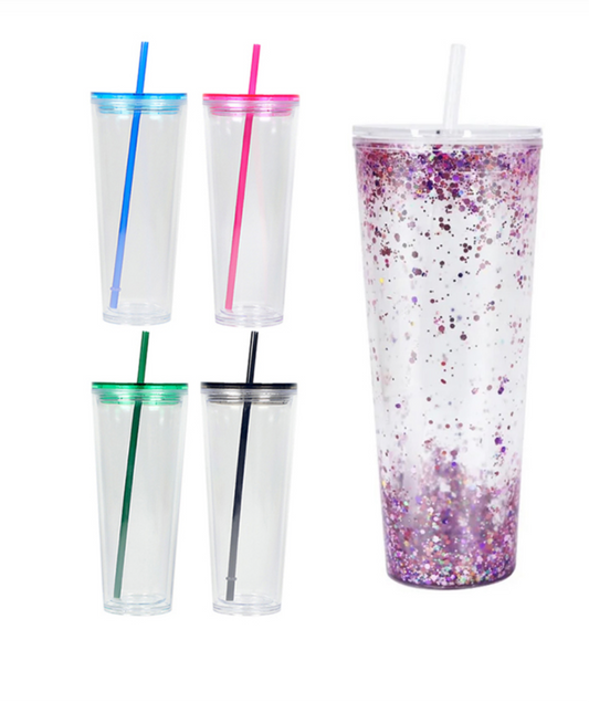 24oz Double Wall Acrylic Snow Globe