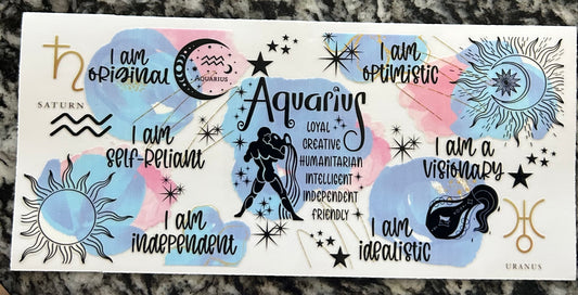 187 Zodiac Aquarius wrap