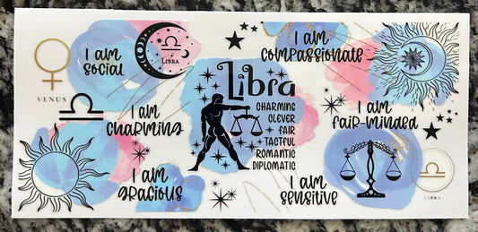 189 Zodiac Libra wrap