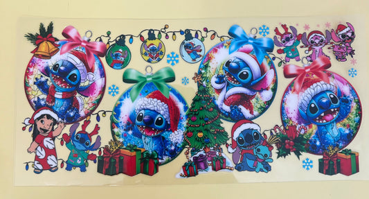 656 Christmas stitch wrap