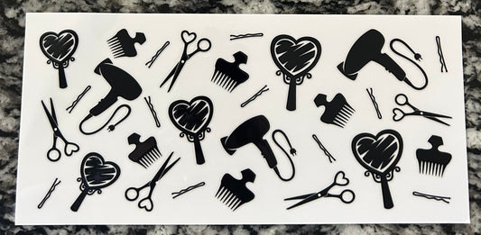 195 Hair stylist wrap