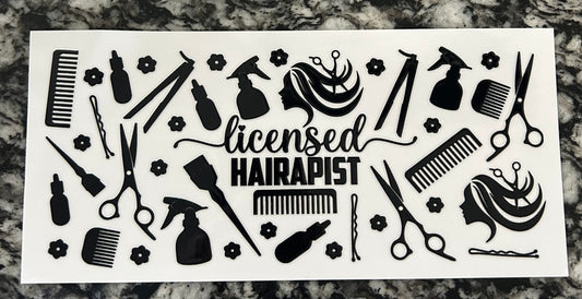 196 Hair stylist wrap