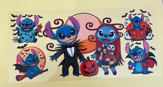 657 Halloween stitch wrap