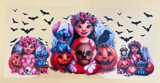 658 Halloween stitch wrap