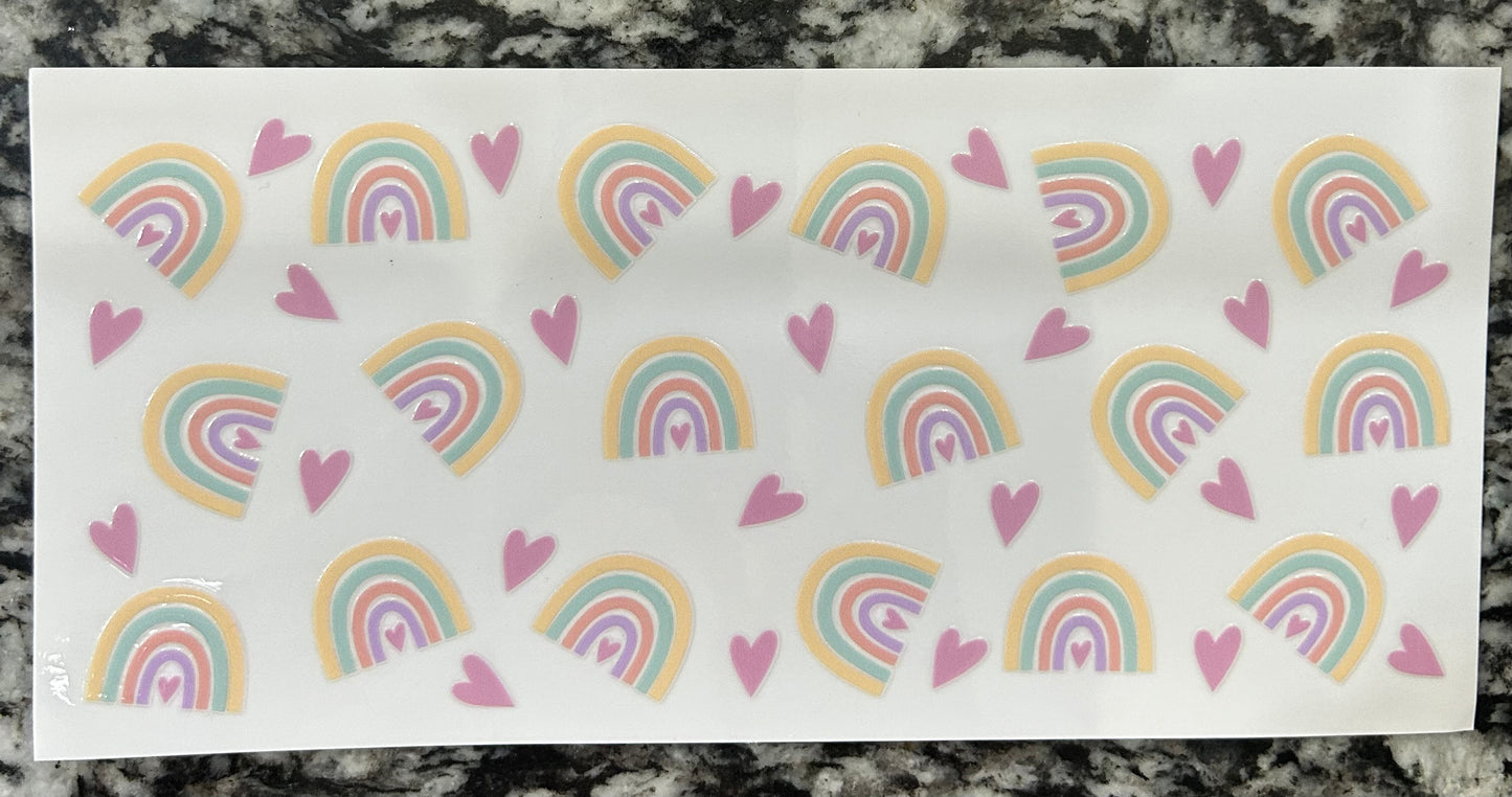 225 Rainbow wrap