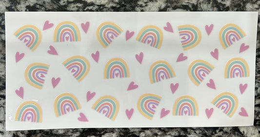 225 Rainbow wrap