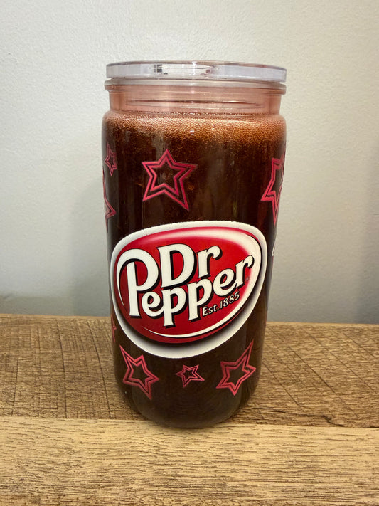 Dr Pepper acrylic 16oz