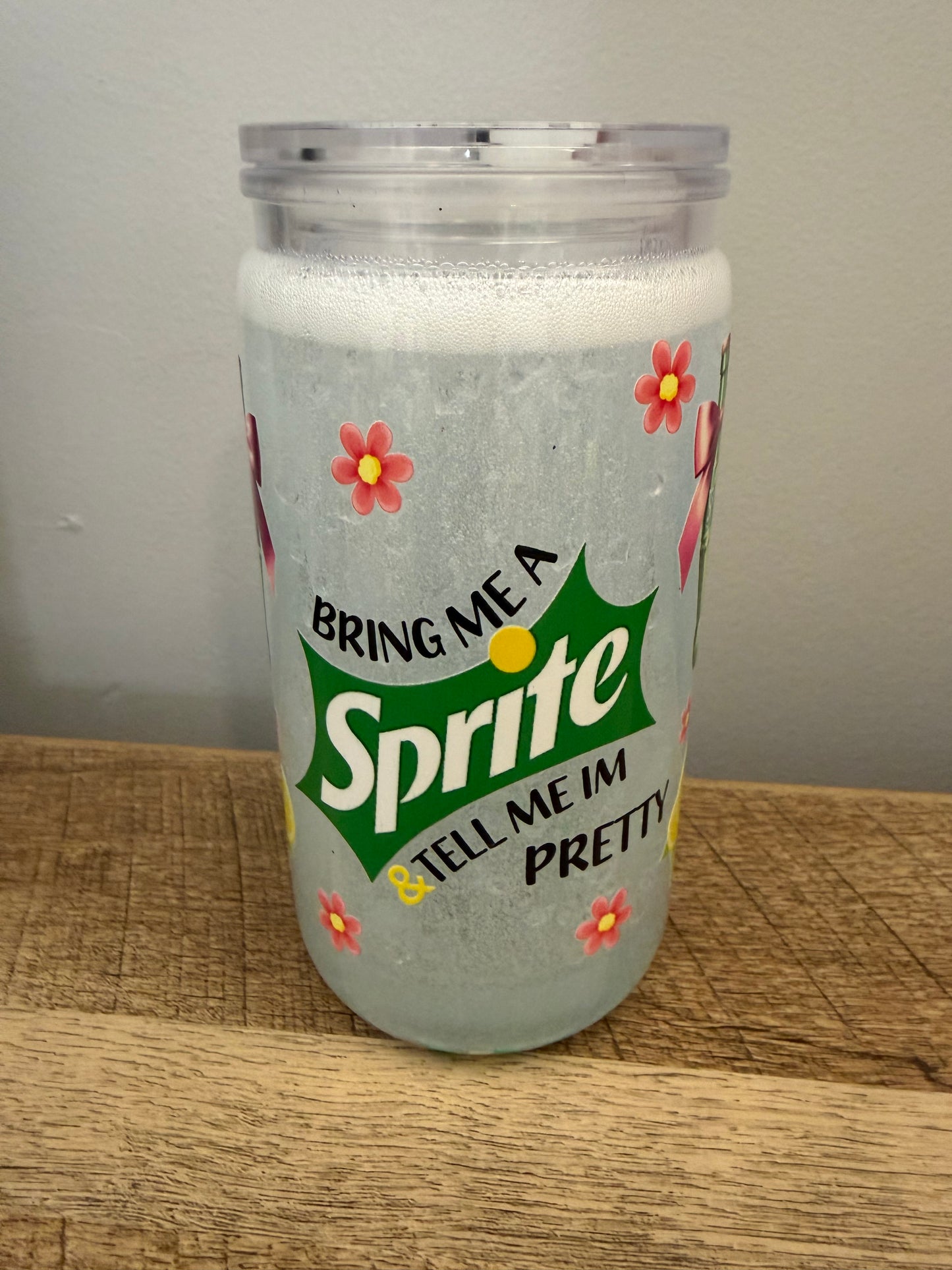 16oz acrylic sprite