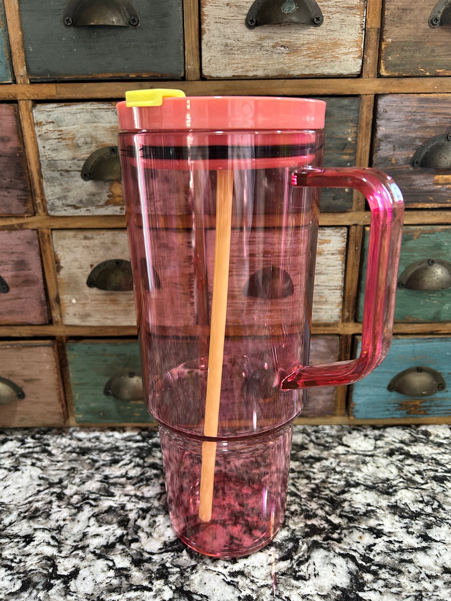 40 oz Sip Tumbler ( non glitter cup )